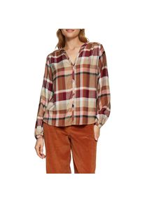 s.Oliver , Langarmbluse, mit Karo Muster , winter blush check , 42 , 42 , Bluse von s.Oliver