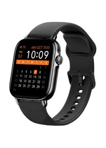 SMARTY 2.0 , Smartwatch »SW035F01«, Armbanduhr, Herrenuhr, Silikonarmband, Schrittzähler, Touch-Display , schwarz , Funktionale Herrensmartwatch