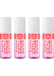 Essence , Körperspray »JUICY BOMB PARTY body mist 03«, (Packung, 4 tlg.), Reisefreundliches Flakon, hält den ganzen Tag, riecht fruchtig-frisch. ,...