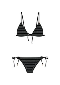 Brunotti , Triangel-Bikini, (Set, 2 St.), mit Metall-Logo , schwarz , N-Gr , 40 -N-Gr , 40 , Bikini von Brunotti
