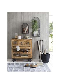 Sit, K&uuml;chenwagen &raquo;Rustic&laquo; Shabby Chic, Vintage, natur, B/H/T: 78 cm x 87 cm x 50 cm, natur