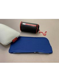 Hefel , Kissenbezug »Bezug für Reisekissen "Cool", Baumwoll-Jersey«, (1 St.) , blau , B/L: 45 cm x 25 cm