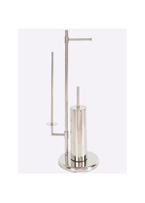 HEINE HOME , Badaccessoire-Set , silberfarben