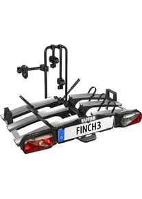 Eufab, Kupplungsfahrradtr&auml;ger, schwarz/silberfarben,