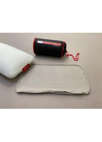 Hefel , Kissenbezug »Bezug für Reisekissen "Cool", Baumwoll-Jersey«, (1 St.) , taupe , B/L: 45 cm x 25 cm