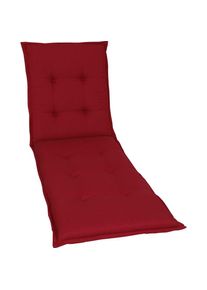 GO-DE, Liegenauflage in verschiedenen Ausf&uuml;hrungen, kirschrot, Polyester, B/H/T: 60 cm x 7 cm x 190 cm, kirschrot