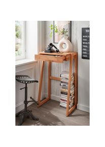 Home Affaire , Stehpult »Dura«, aus massivem Wildeichenholz oder Buche, Höhe 111 cm , buche