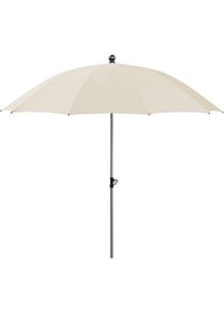 Schneider Schirme, Sonnenschirm &raquo;Locarno&laquo;, natur, Bespannung: 100% Polyester, natur