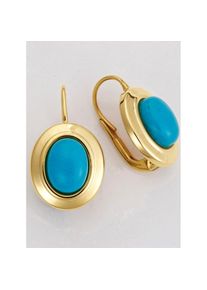 Lady , Damen , Paar Ohrhänger , silber vergoldet 925