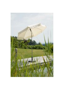 Schneider Schirme, Sonnenschirm &raquo;Locarno&laquo; abknickbar, ohne Schirmst&auml;nder, natur, Obermaterial: 100% Polyester, natur
