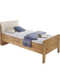 Wiemann, Polsterbett &raquo;Bern&laquo; 4-fach Liegeh&ouml;henverstellung, Bianco-Eiche-Dekor + Bianco-Eiche-Dekor + Bianco-Eiche-Dekor, Liegefl&auml;che L&auml;nge Breite: 200 