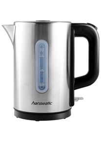 Hanseatic , Wasserkocher »HWK1752200SD«, 1,75 l, 2200 W , silber