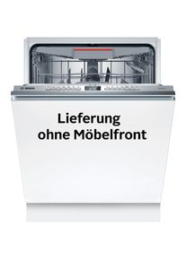 Bosch , vollintegrierbarer Geschirrspüler Serie 6 »SBV6YCX02E«, 14 Maßgedecke , weiß , Silence Plus: der außergewöhnlich leise Geschirrspüler (44...
