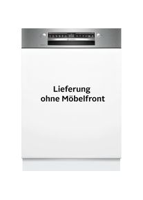 Bosch , teilintegrierbarer Geschirrspüler Serie 4 »SMI4ECS32E« 14 Maßgedecke , Gebürsteter Stahl , Die VarioSchublade bietet mit extra Aussparungen...