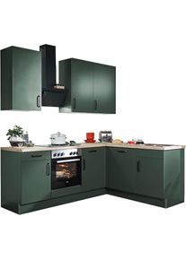 Wiho-Küchen wiho Küchen , Winkelküche »"Simi", mit verstellbaren Füßen, wahlweise mit E-Geräten, « Soft-Close-Funktion in Schubkästen & Auszügen, Stellbreite...