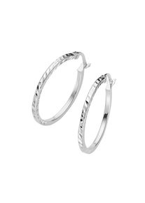 Lady , Damen , Paar Creolen , silber 925