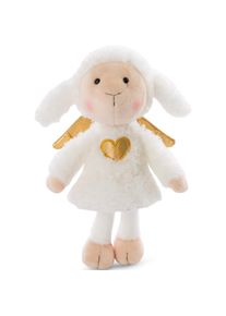 Nici , Kuscheltier »Dein Schutzengel, Schaf La La Lammie 30cm«, mit goldenem Herz & Flügeln in Geschenkbox , weiß/goldfarben
