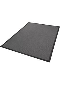 Dekowe, Teppich &raquo;Naturana Panama&laquo; rechteckig 8 mm H&ouml;he Flachgewebe, meliert, Sisal-Optik, mit Bord&uuml;re, Wohnzimmer, anthrazit, Kunstfaser, B : 80 cm 1 