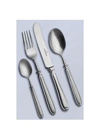 Picard & Wielpütz Solingen , Besteck-Set »Landhaus«, (Set, 24 tlg.), Vintage-Look-stone-washed , silberfarben