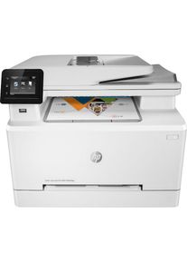 HP , Multifunktionsdrucker »Color LaserJet Pro MFP M283fdw« , weiß , Beidseitiger Druck, Display