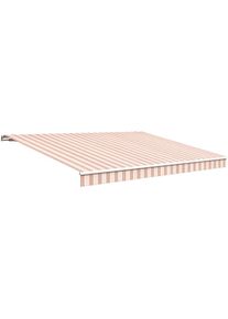 Wismar, Gelenkarmmarkise B: 300 cm, in versch. Ausf&auml;llen und Dessins, natur-braun, Polyacryl, 300 cm, natur-braun