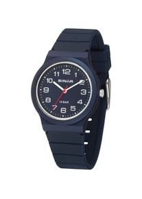 SINAR , Jungen , Quarzuhr Armbanduhr, Jugendliche, Damen, Kinder, bis10 bar wasserd., Geschenkidee , blau-blau , Trendige Herrenarmbanduhr