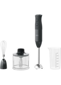 AEG , Stabmixer »HB4-1-6GG«, 600 W , Granite Grey / Silver
