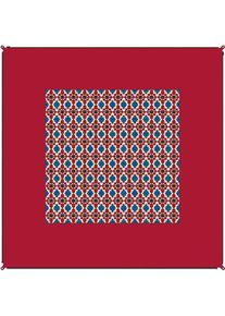 BENT, Outdoorteppich &raquo;Carpet oriental/ -Caribbean&laquo; rechteckig 4 mm H&ouml;he PFC frei, red oriental, Polyester, B : 250 cm 1 Stk. -4 mm, red oriental