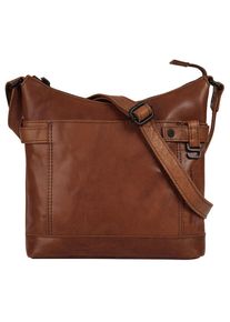 SPIKES & SPARROW Spikes & Sparrow, Damen, Umh&auml;ngetasche echt Leder, cognac, cognac, H&ouml;he 21 cm x Breite 23 cm x Tiefe 8 cm