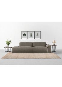 Trendmanufaktur , Big-Sofa »Braga, mit hochwertigem Kaltschaum, Megasofa, in Cord erhältlich«, modernes Big-Sofa, Couch mit hohem Sitzkomfort,...