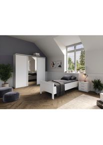 Priess , Einzelbett »Arnsberg« Komfortliegehöhe , Lichtweiss