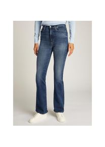 Tommy Jeans , Slim-fit-Jeans »Sylvia High Rise Flare«, mit Logo-Badge , Denim Black , Länge 30 , 32 -Länge 30 , 32 , Slim-fit Jeans - Schmale...