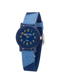Jacques Farel , Jungen , Quarzuhr »ORG 1467« Armbanduhr, Kinderuhr, ideal auch als Geschenk , blau-hellblau , Flotte Kinderarmbanduhr