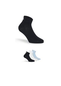 Fila , Kurzsocken »UNISEX INVISIBLE PLAIN SOCKS«, (3 Paar), mit Logostickerei , sky , 39-42 , 39-42 , Kurzsocke mit weichem, geripptem Abschlussbund