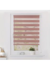 LICHTBLICK ORIGINAL , Doppelrollo »Duo Rollo Klemmfix« Lichtschutz ohne Bohren freihängend Seitenzugrollo, Montage mit beiliegendem, verstellbarem...