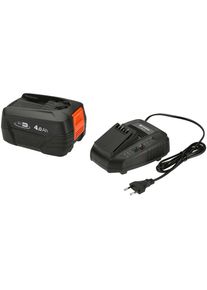 Gardena , Akku-Set »P4A PBA 18V/72 + AL 1830 CV, 14908-20« Starter-Kit Ladegerät mit 18V/4,0 Ah Akku , grau , POWER FOR ALL: Eine der größten...