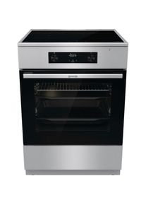 Gorenje , Induktions-Standherd »GEIT6C60XPG« , silberfarben , Kindersicherung