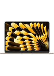 Apple , Notebook »MacBook Air 13" (2025)«, 34,46 cm, / 13,6 Zoll, M4, 10-Core GPU, 512 GB SSD , starlight