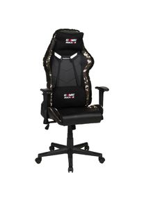 Duo Collection , Chefsessel »Game-Rocker G-30«, Kunstleder-Stoff-Microfaser, Gaming Chair in Camouflage Optik , schwarz/camouflage grün + schwarz