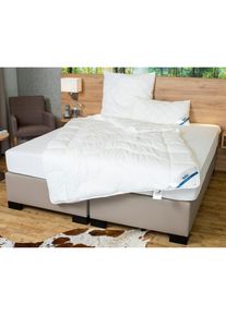 Beco , Microfaserbettdecke »Medibett MF50 Made in Green 135x200 cm und weitere Größen«, 4-Jahreszeiten, Füllung Klimafaser, Bezug...