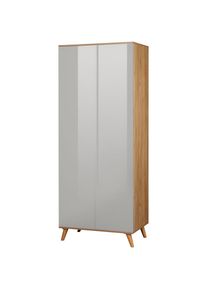 Andas , Kleiderschrank »Lund Schlafzimmerschrank Bestseller im skandinavischem Design« Garderobenschrank mit Premium Innenausstattung, Breite 80 cm...