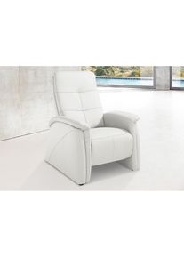 exxpo - sofa fashion , Sessel »Tivoli, Hochlehnsessel, Relaxsessel, Kinosessel, bequem«, (Set), mit Relaxfunktion, schmale Armlehnen , altweiß