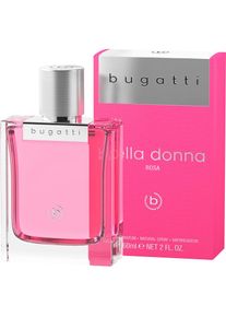 Bugatti , Eau de Parfum »Bella Donna Rosa EdP 60 ml«, Fruchtiger Damenduft mit blumigen Herz- und warmen Holznoten. , rosa , Eau de Parfum