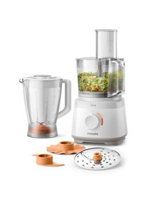 Philips , Standmixer »HR7320/00 Daily Collection, mehr als 19 Funktionen, «, 700 W, 1,5L- Behälter, Aufbewahrung in der Schüssel; Weiß , weiß