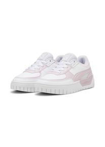 Puma , Sneaker »CALI DREAM LTH WNS« , Puma White-Whisp Of Pink , 38 , 38 , Obermaterial aus Leder mit Overlays aus gewalktem Leder