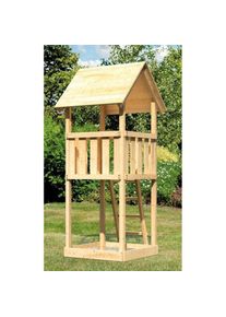 Konifera, Spielturm &raquo;Rosie A&laquo; BxTxH: 107x107x291 cm, natur, Holzwerkstoff, natur