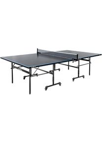Joola , Tischtennisplatte »Outdoor J100A«, (Packung), wetterfest, klappbares Untergestell, inkl. Netz , grau-blau