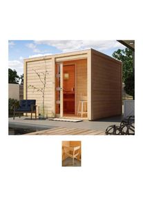 Konifera, Saunahaus &raquo;Ruben&laquo; naturbelassen, ohne Ofen, natur, ohne Ofen, natur