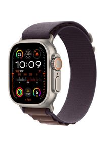 Apple , Smartwatch »Watch Ultra 2 Titanium«, (4,9 cm / 1,92 Zoll), Watch OS 10, 64 GB, Alpine Loop , Indigo