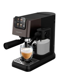 Grundig , Espressomaschine »KSM 5330«, mit integriertem Milchbehälter , Dark Inox/Schwarz